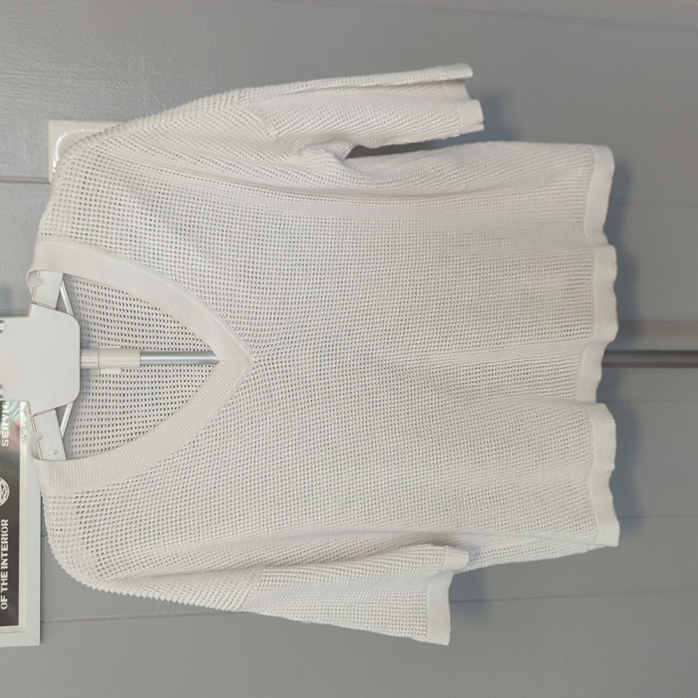 White cabi oversized sweater